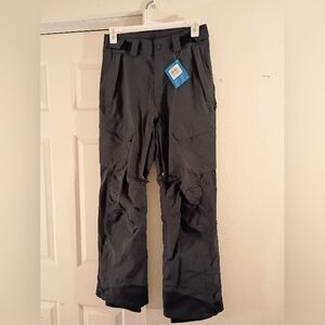 Columbia Men’s Black Powder Stash Pant Ski Snowboard Omni-Tech Sz Small